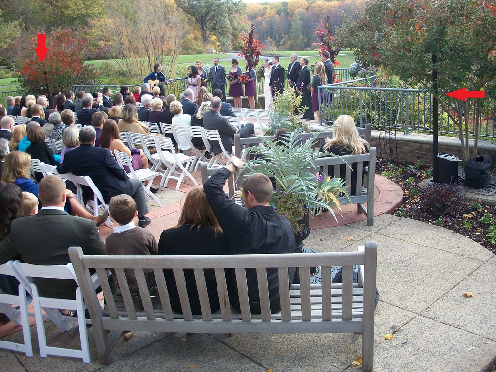Wedding Dj Chris Laich Music Services Outdoor Ceremony Set Flickr