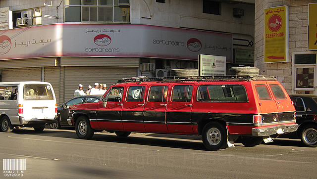 GMC Suburban Sierra Classic 8-door Stretch Limousine