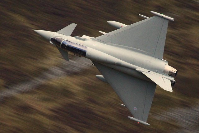 Twin Seat Typhoon ZK380. Climbs out of the Cad