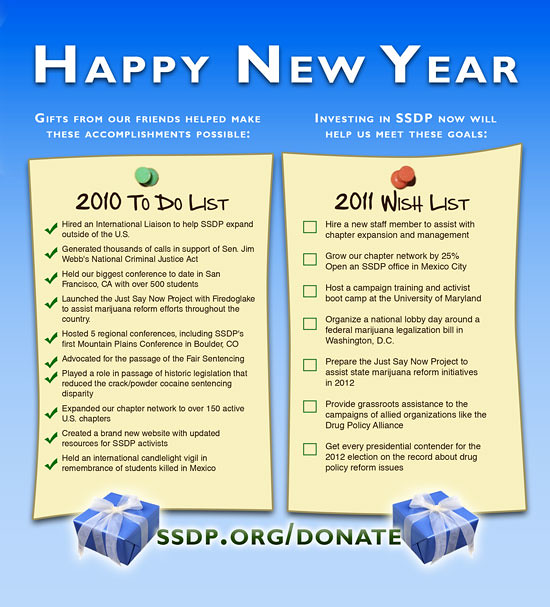 Happy New Year from SSDP!
