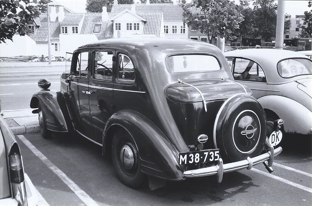 1938 Opel Super Six 2,5 L 4-deurs Sedan