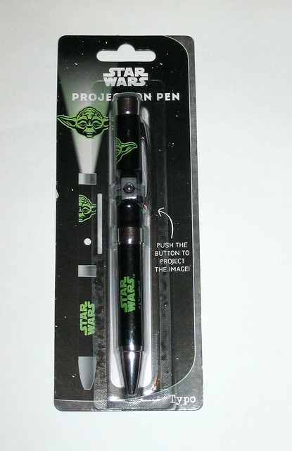 star wars yoda projection pen by typo 2016 mosc a