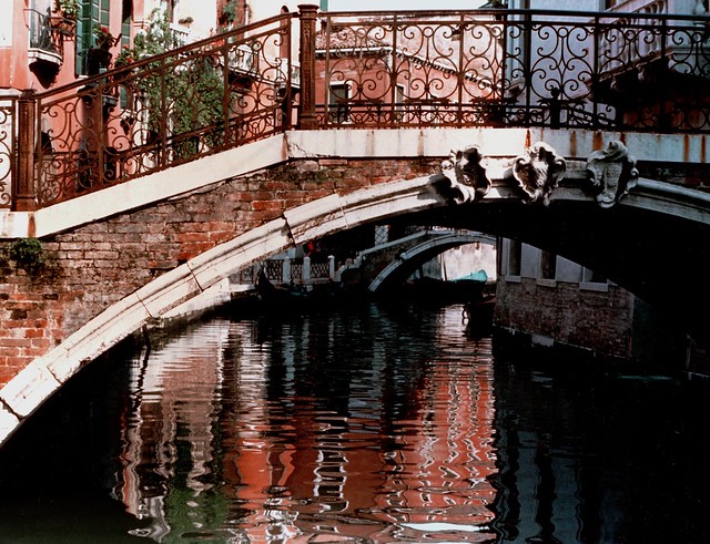 Venice Bridge #1: Sun & Reflections