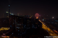 Fireworks over Beijing