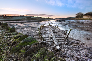 Frosty morning at the old pier – Ring Clonakilty Ireland