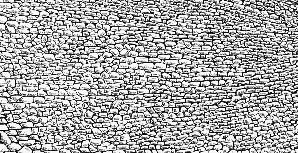 Pen Ink Rocks pen-and-ink-rock-wall |