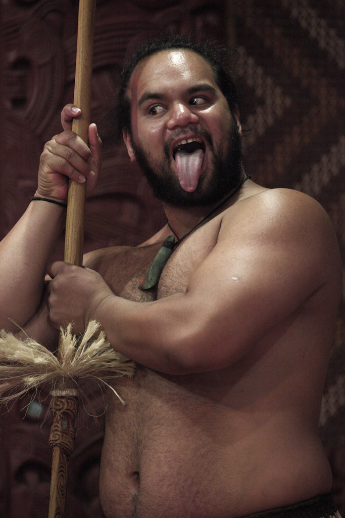 New Zealand Maori Culture 009 A Traditional Maori Dancer Flickr