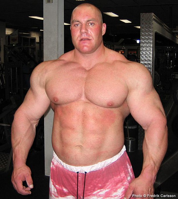 Bodybuilder Martin Kjellstrom