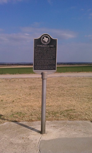 texas flat country reststop historic i35 valleyview interstate35 cookecounty texashistoricalmarker kiowaraidof1868
