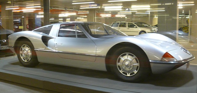 Mercedes SLX 1965 Design Study Prototyp silver vr
