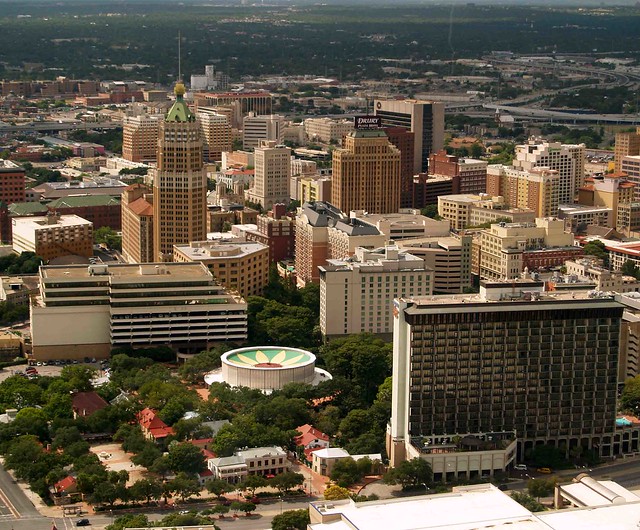 San Antonia From the Tower of the Americas