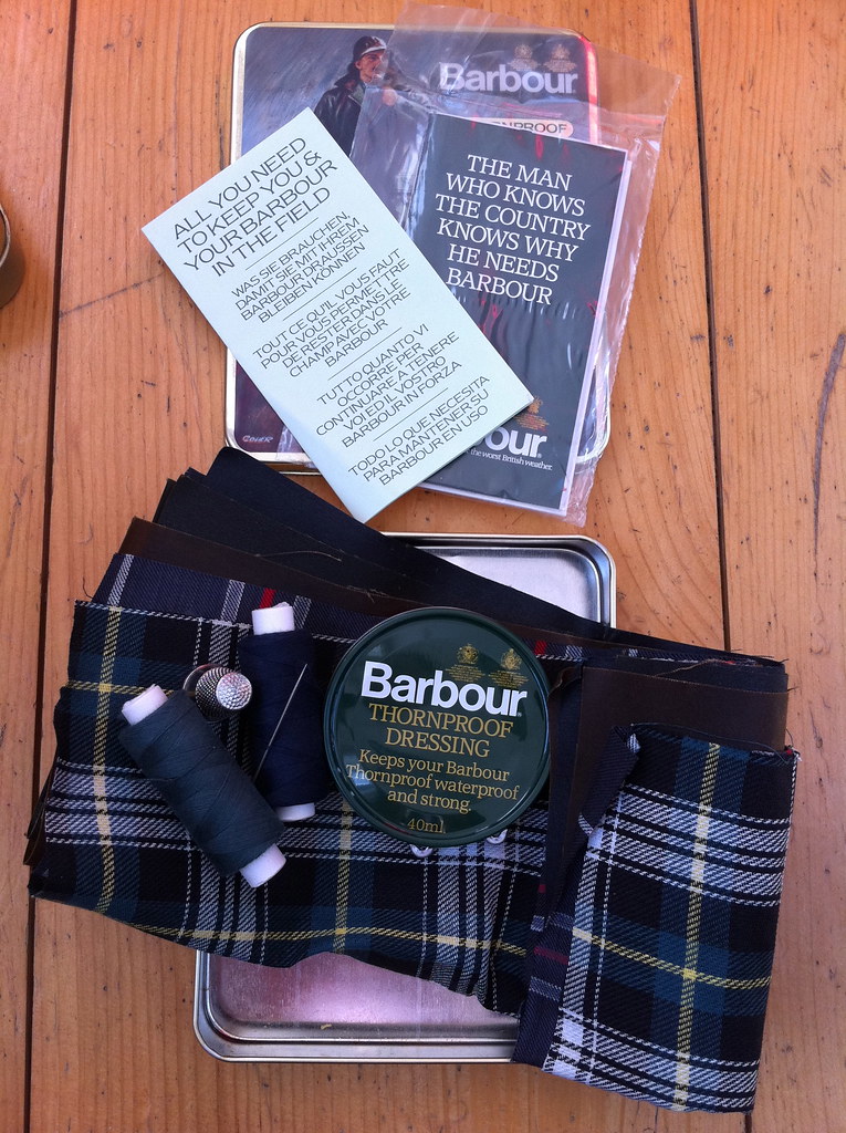 barbour repair kit