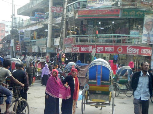 Cityscape in Bangladesh