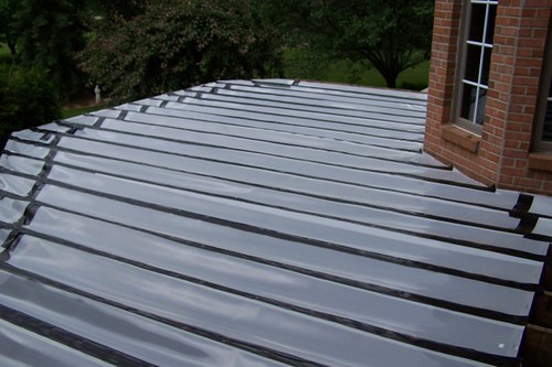 Under deck drainage system by GM Decks | by michigan_deckbuilding