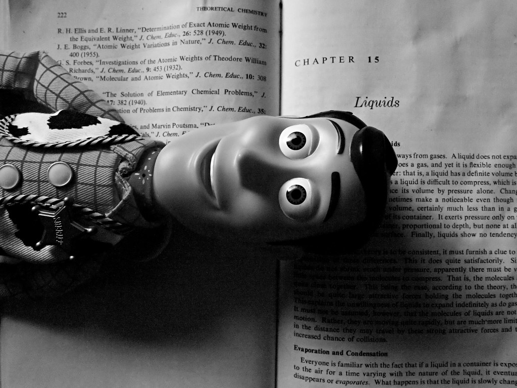 Woody Enjoys Chemistry