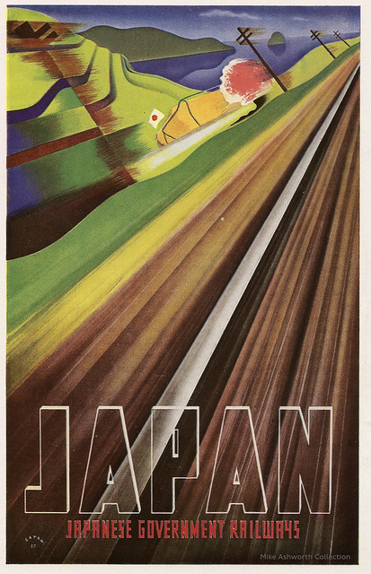 Japan - Japanese Government Railways poster by Satomi, c1937