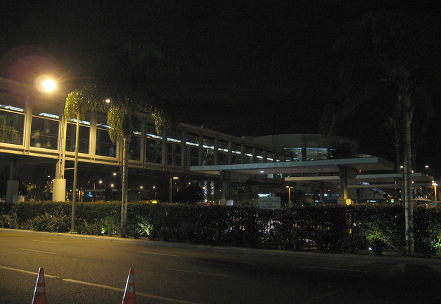 San Diego Airport At Night