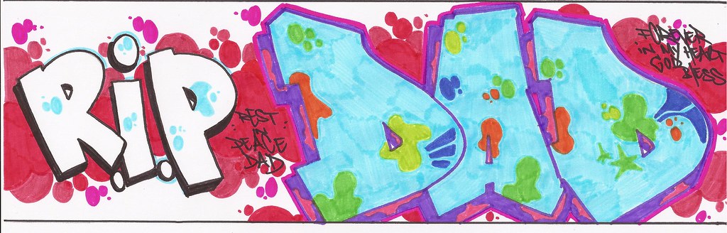 RIP DAD | Little doodle done dedicated to my dad who sadly p… | Flickr