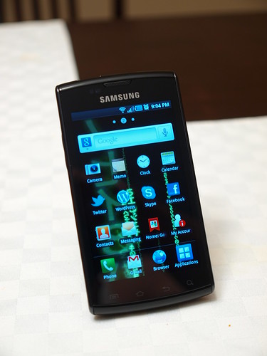 Samsung Galaxy S Captivate Android Smartphone Matrix 3D Li… | Flickr
