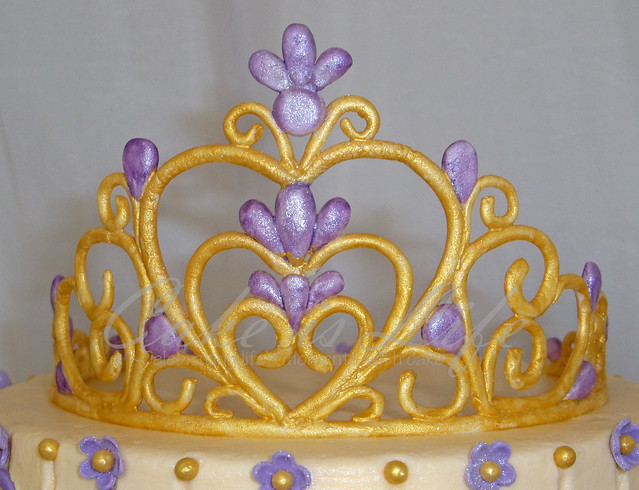Gumpaste Princess Crown
