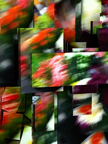 Multi-Colored Flower Cubes, bits & Pieces #1 by aeleazer1(Busy,Off/On)!!!