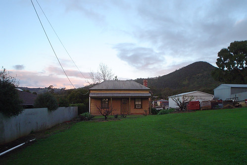 Cottage - corrugated iron with pressed metal front, Athelstone by Mangrove Rat