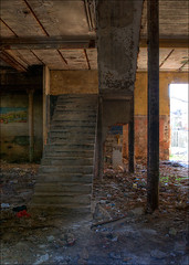 inside a ruin