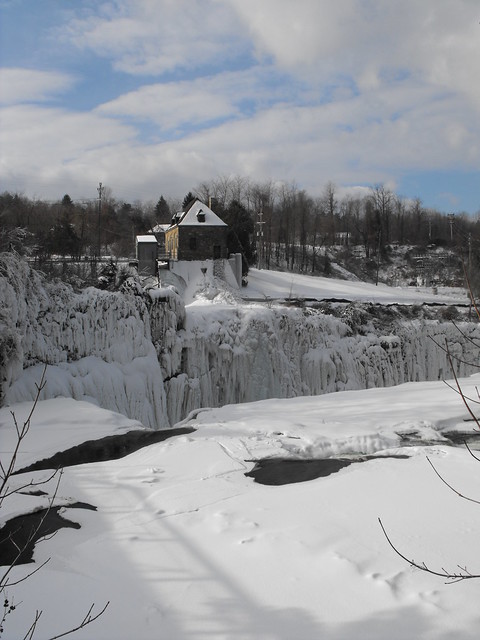 Ausable Chasm in Winter