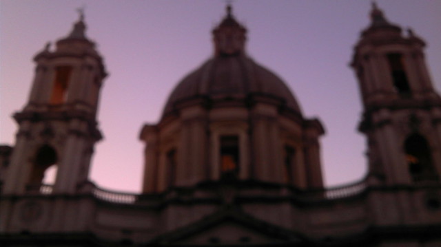 Roma piazza Navona - Chiesa di Sant'Agnese in Agone