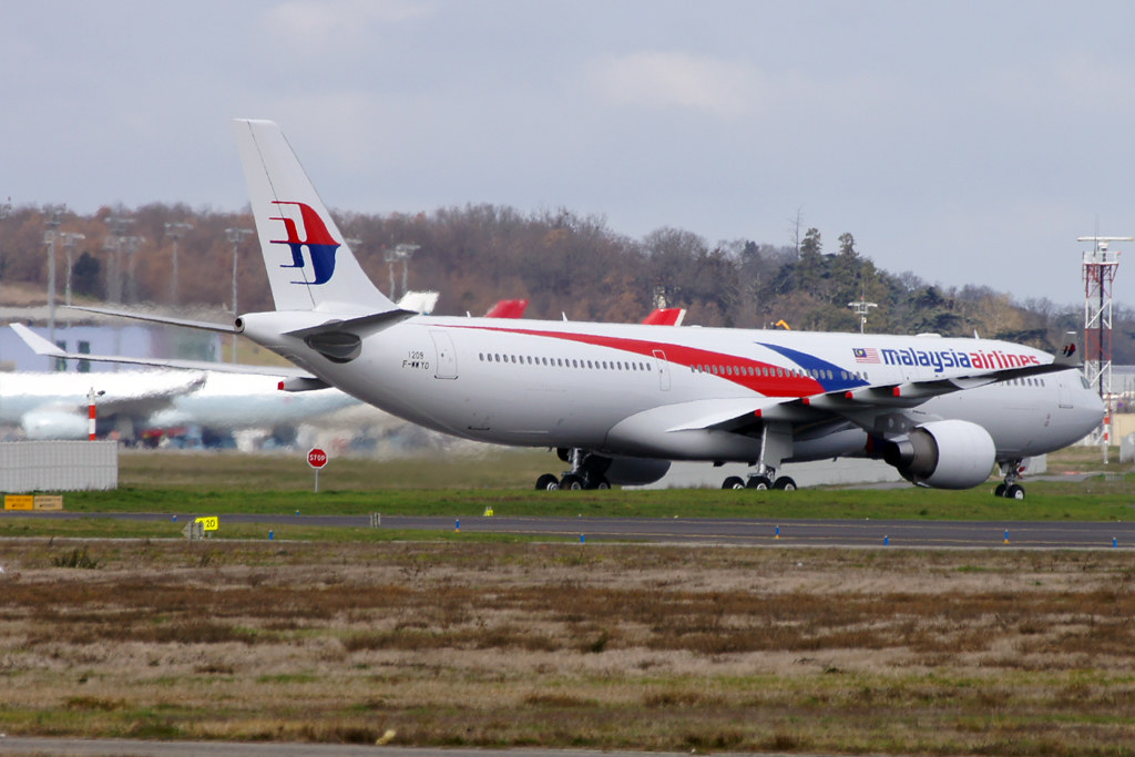 Malaysia Airlines - Airbus A330-300 bearing new colour scheme