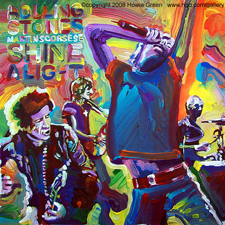 misundelse Intervenere badning Rolling Stones Shine A Light album cover painting | You can … | Flickr