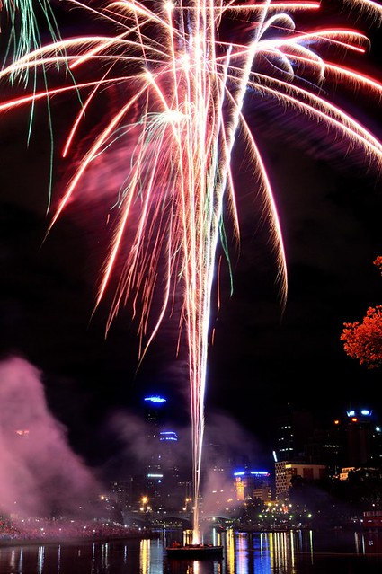 moomba fireworks 2011