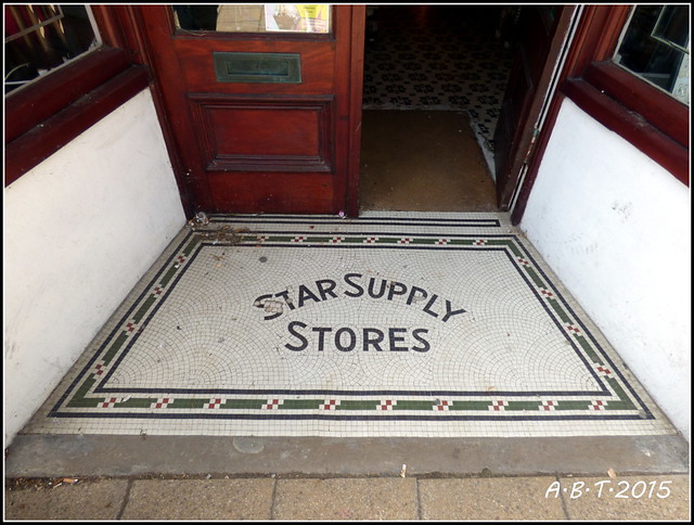Mosaic Shop Entrance. 90 High Street  Lowestoft