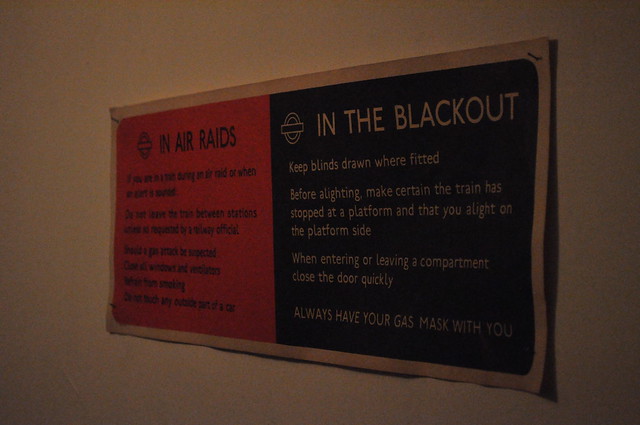 What do to in The Blackout / In Air Raids