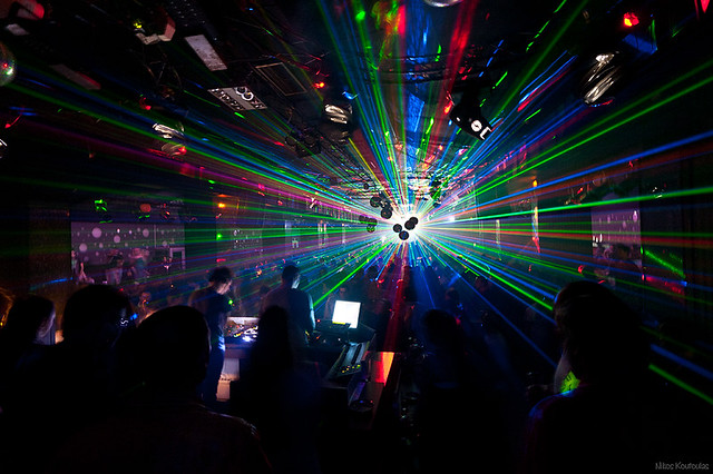 Lasers at Daluz Club, Kozani [explored]
