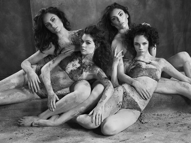 MUD BRUNETTES -  MONIQUE, JACLYN, MIKAELA & BRITTANI from America's Next Top Model cycle 16