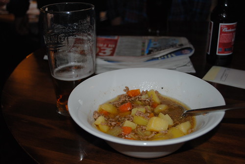 Irish Stew and a beer | by Arcane_Magazine