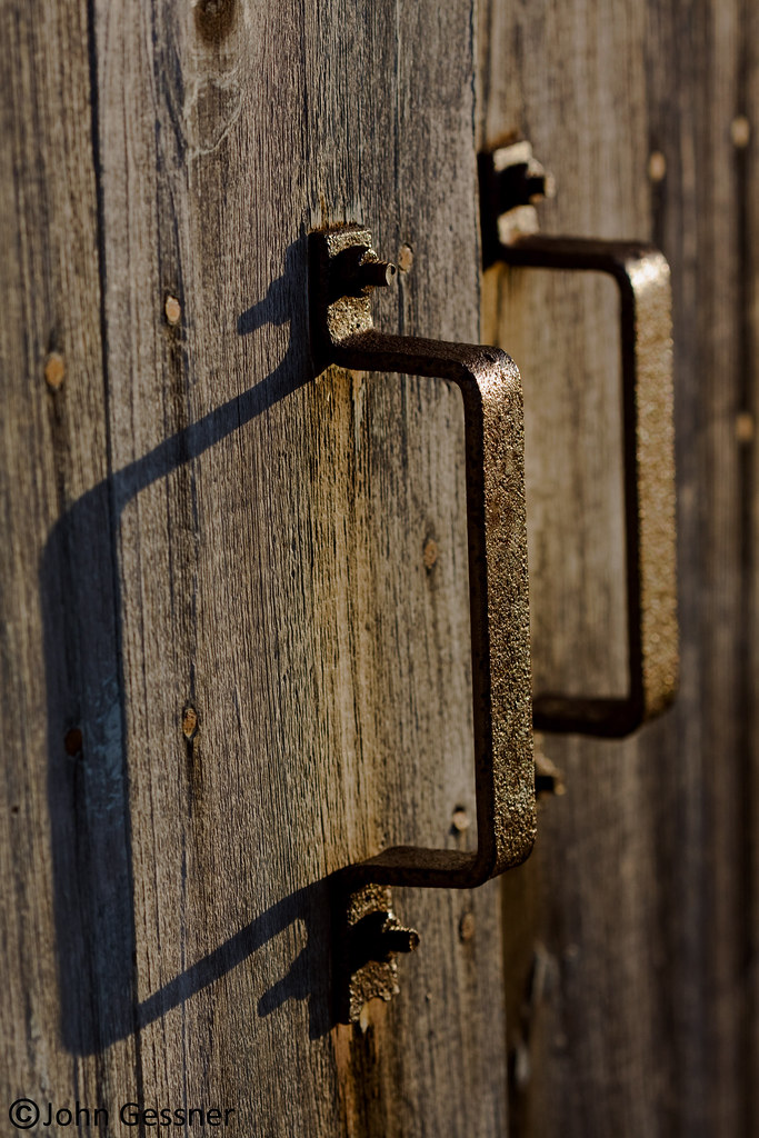 Samels Farm in Williamsburg, MI - Barn Door Handles | Flickr