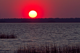 Sunset on Sapelo Island