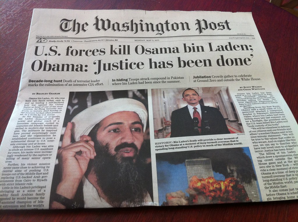 WaPo: U.S. forces kill Osama bin Laden | justgrimes | Flickr