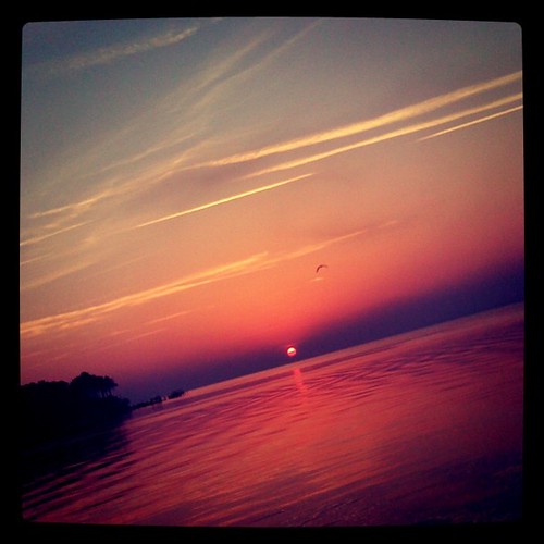 Sundown on the Sound. by Seaside Vacations, square squareformat iphoneography instagramapp xproii uploaded:by=instagram foursquare:venue=4c2e1c2
