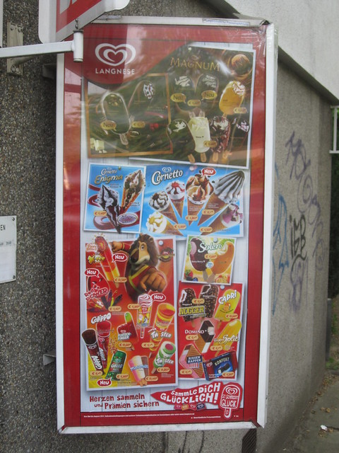Langnese 2011 Eiskarte