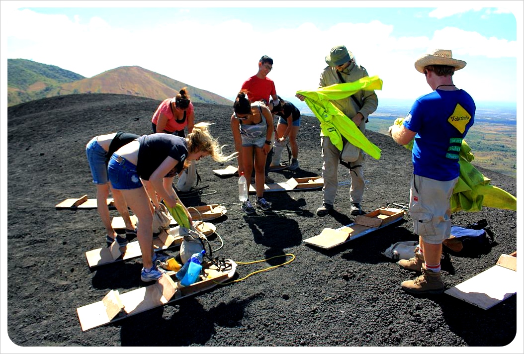 volcano boarding in nicaragua