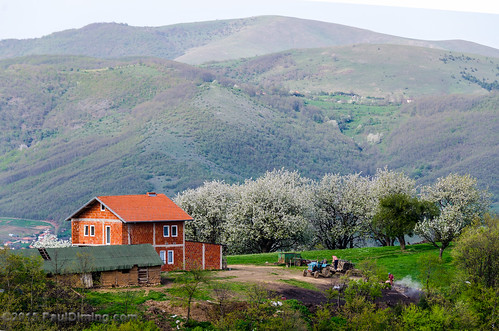 farmhouse landscape spring farm orchard kosova kosovo dailyphoto brus lipjan lipljan republicofkosovo d7000 pauldiming lipjanlibljan bruskosovo