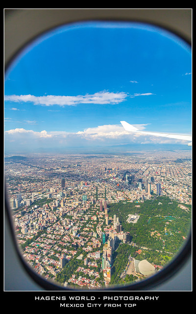 Mexico City from top