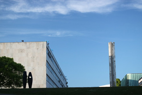 Architecture and Sculptures on Highfield campus, University of Southampton