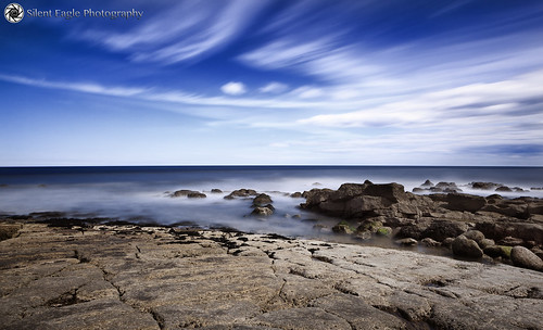 sep silent eagle photography canon seascape rocks long exposure blue clouds silenteagle09 ef2470mmf28l usm nd filter north east silenteaglephotography copyright© iso50 10sep