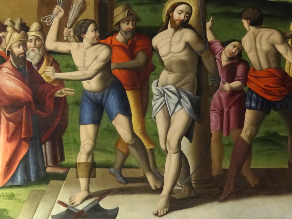 Fresco of Christ's Scourging - Church of Saint Joseph of A… | Flickr