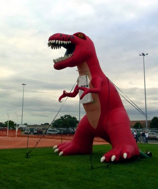Giant Inflatable Tyrannosaurus Rex