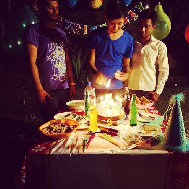 #birthdaybash #birthday #candles #friends #fun